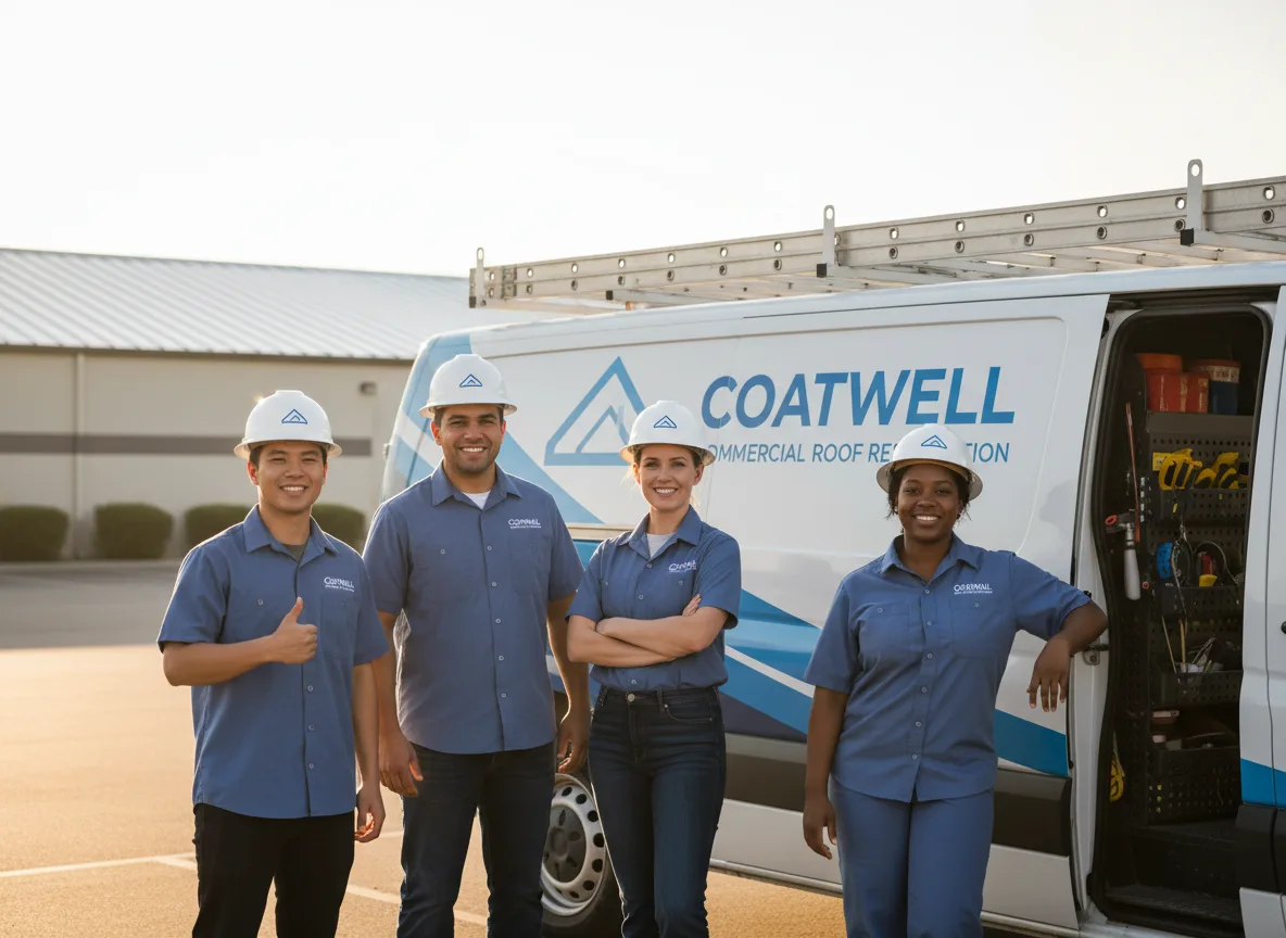 Commercial roof coating company in Noel, MO